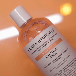 Тонер для лица и тела Clara Hygienics Calming Cica ночной 400 мл