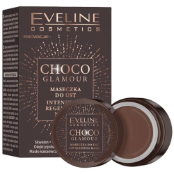Маска для губ Eveline Choco Glamour интенсивно регенерирующая ночная 10 г